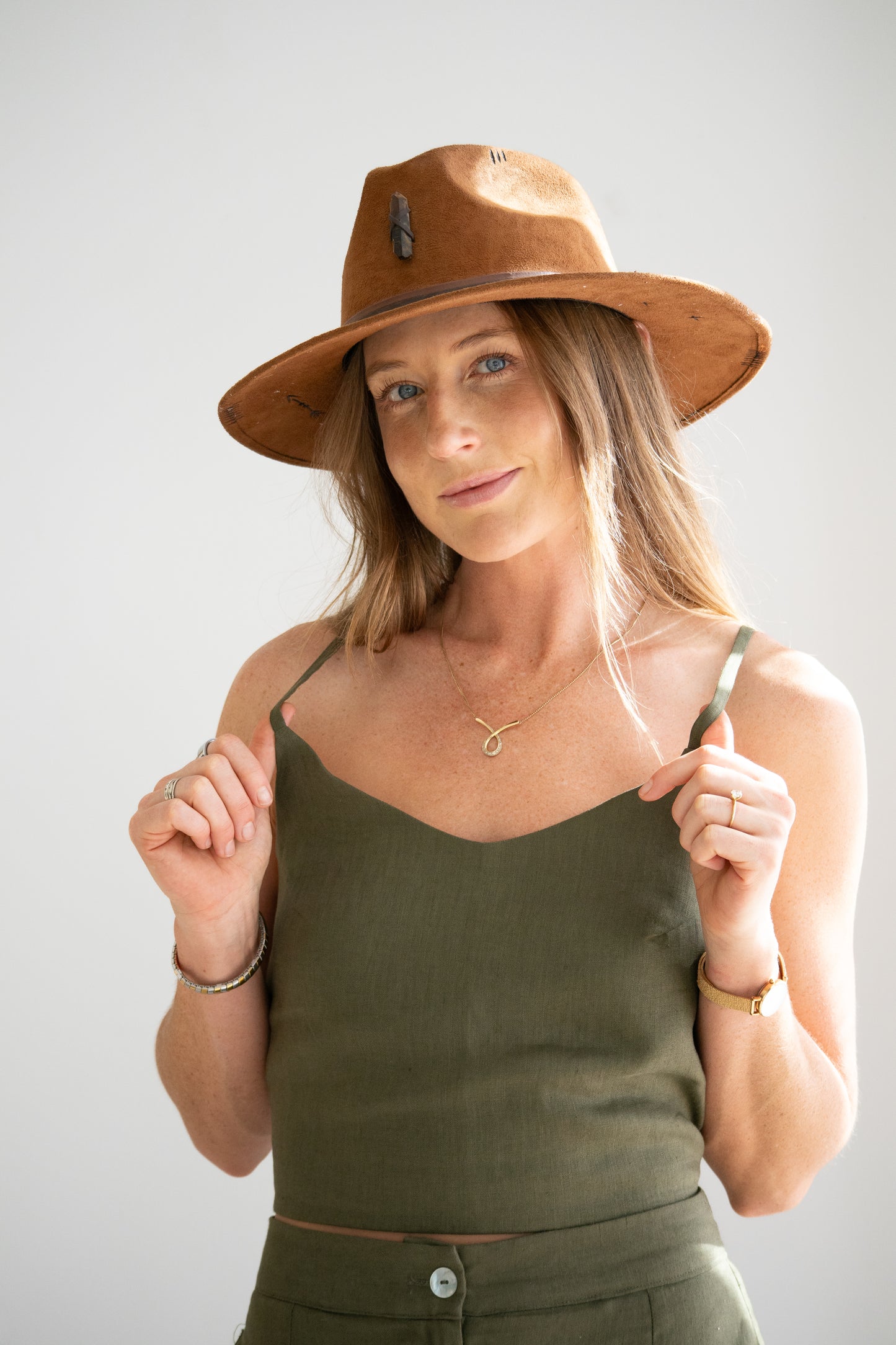 Dune Drift Top | Khaki Green