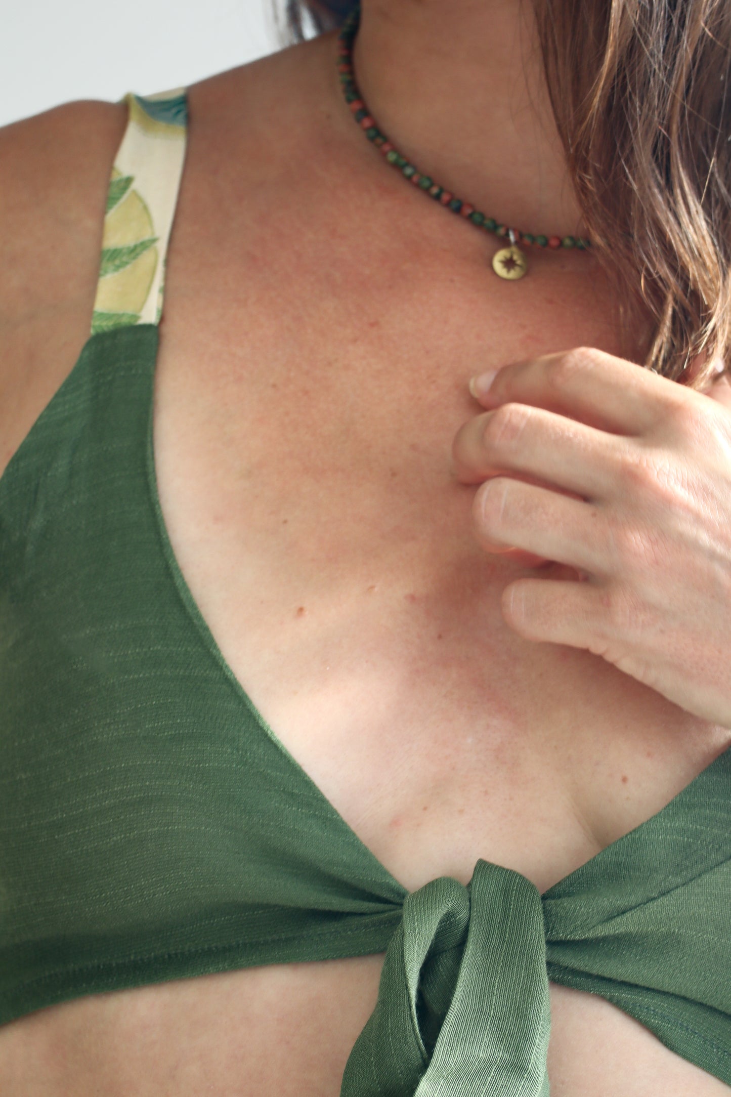 Eco-Chic Tie Top | Tribal Tropics | Ivy