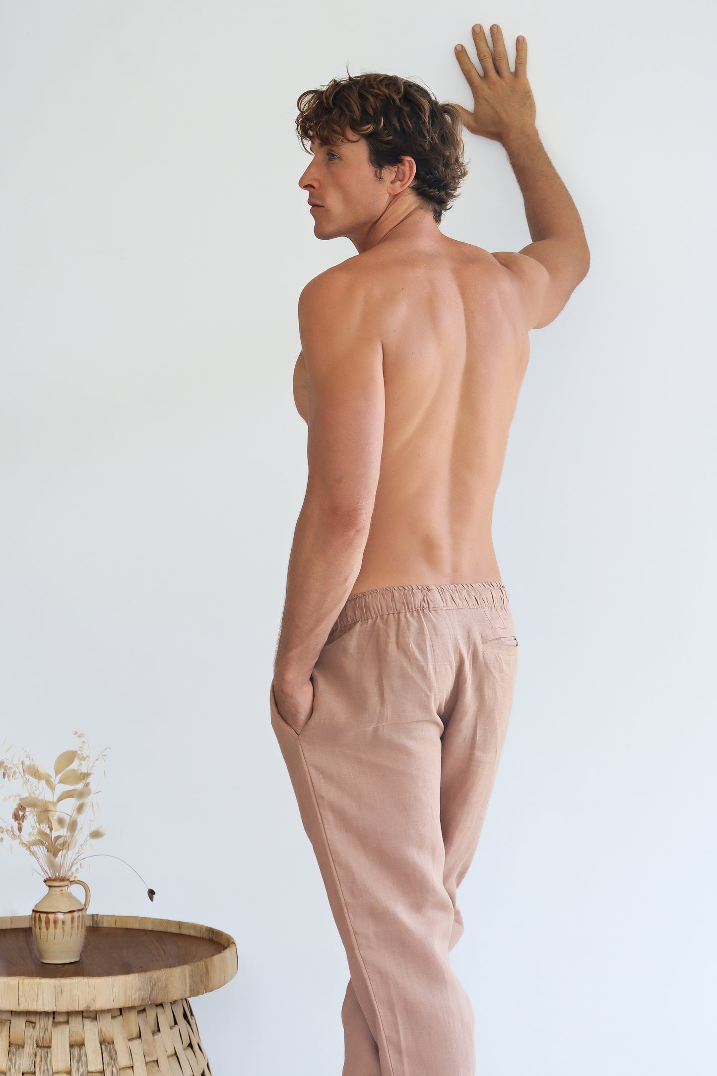 Nomad Linen Trousers | Espresso