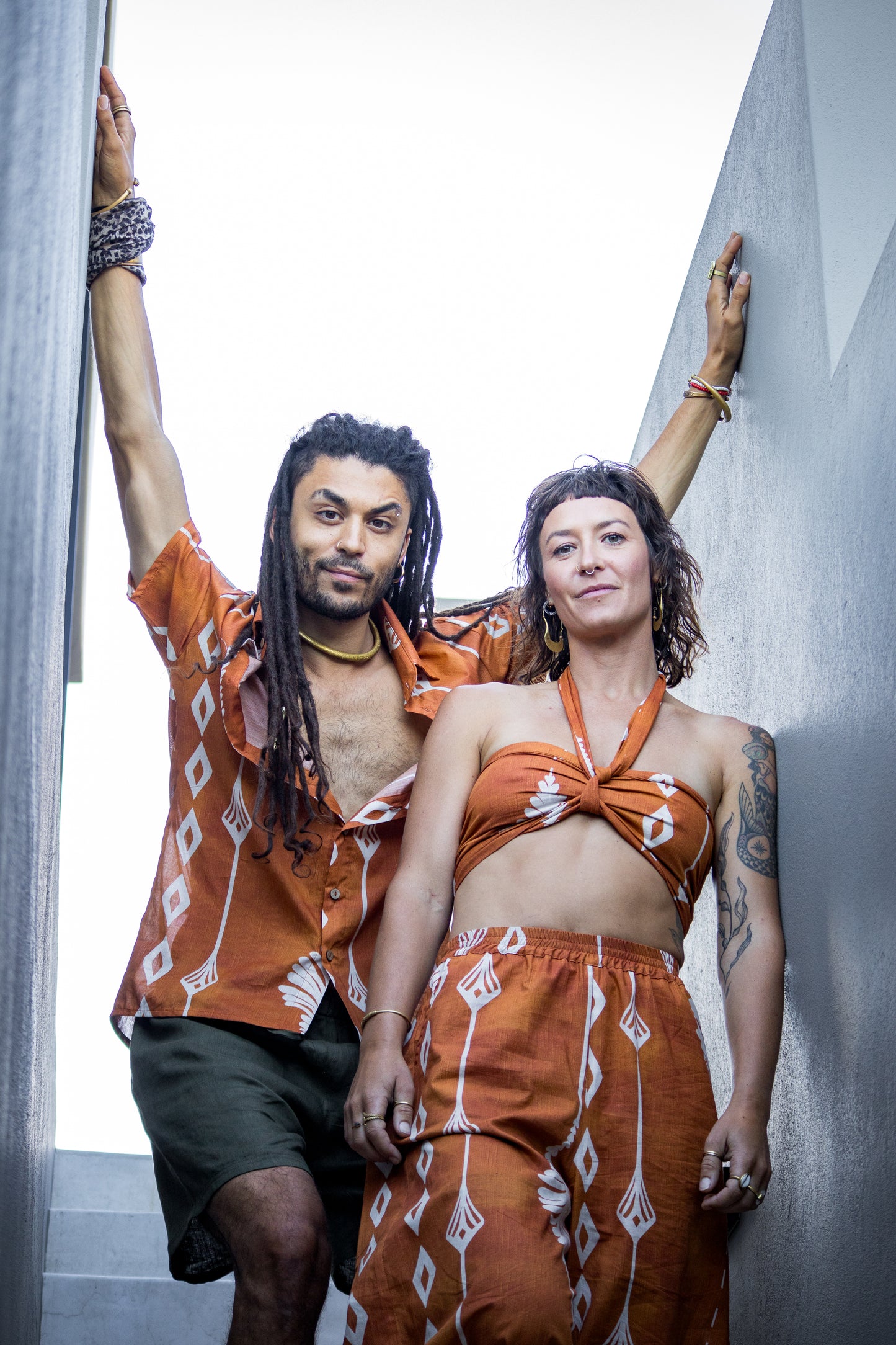 Forage Shirt | Terracotta Fans