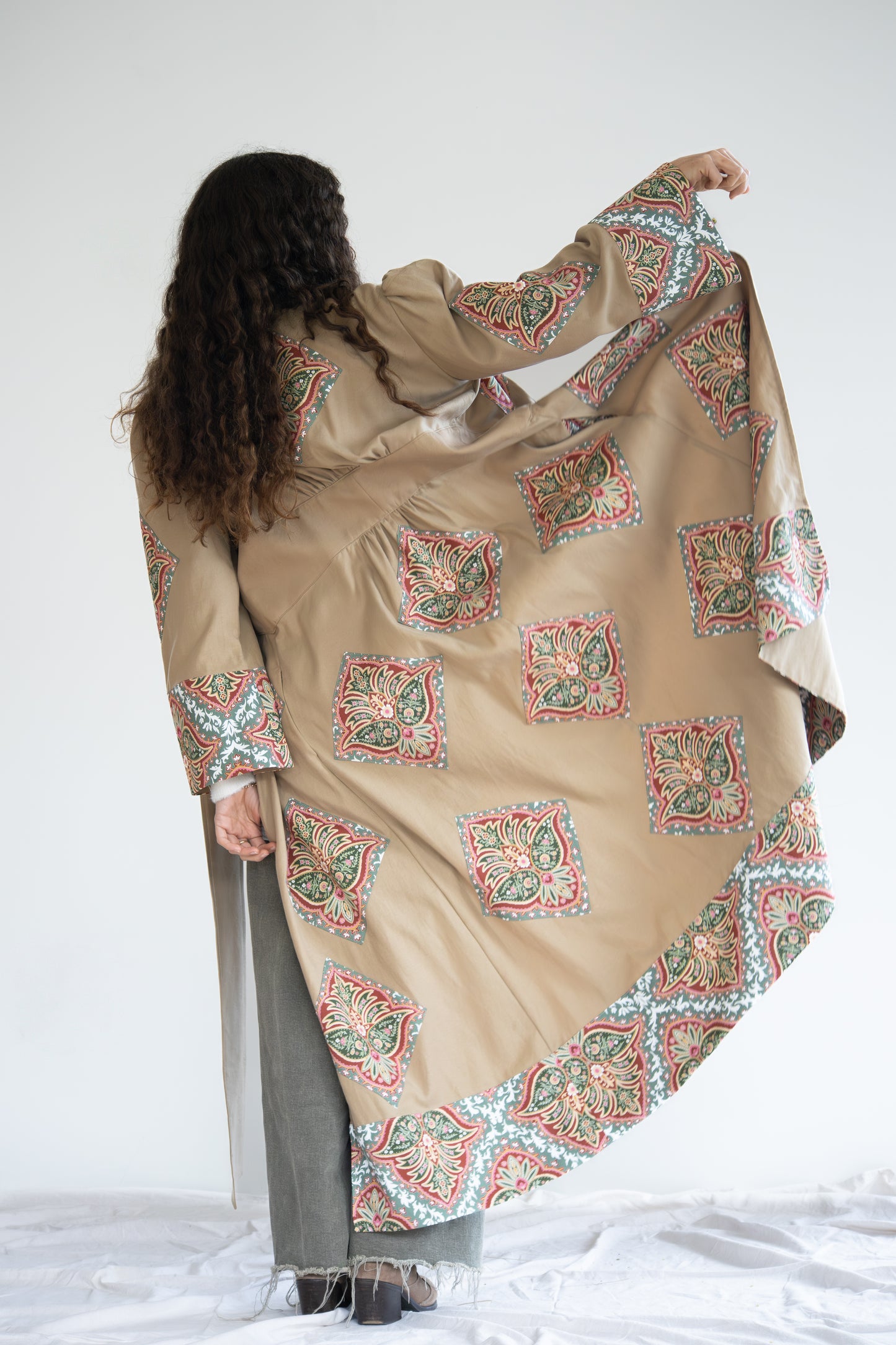 Desert Spice Winter Kimono | Camel