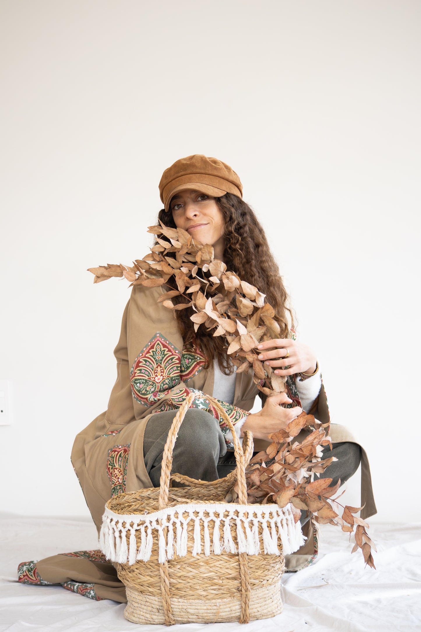 Desert Spice Winter Kimono | Camel