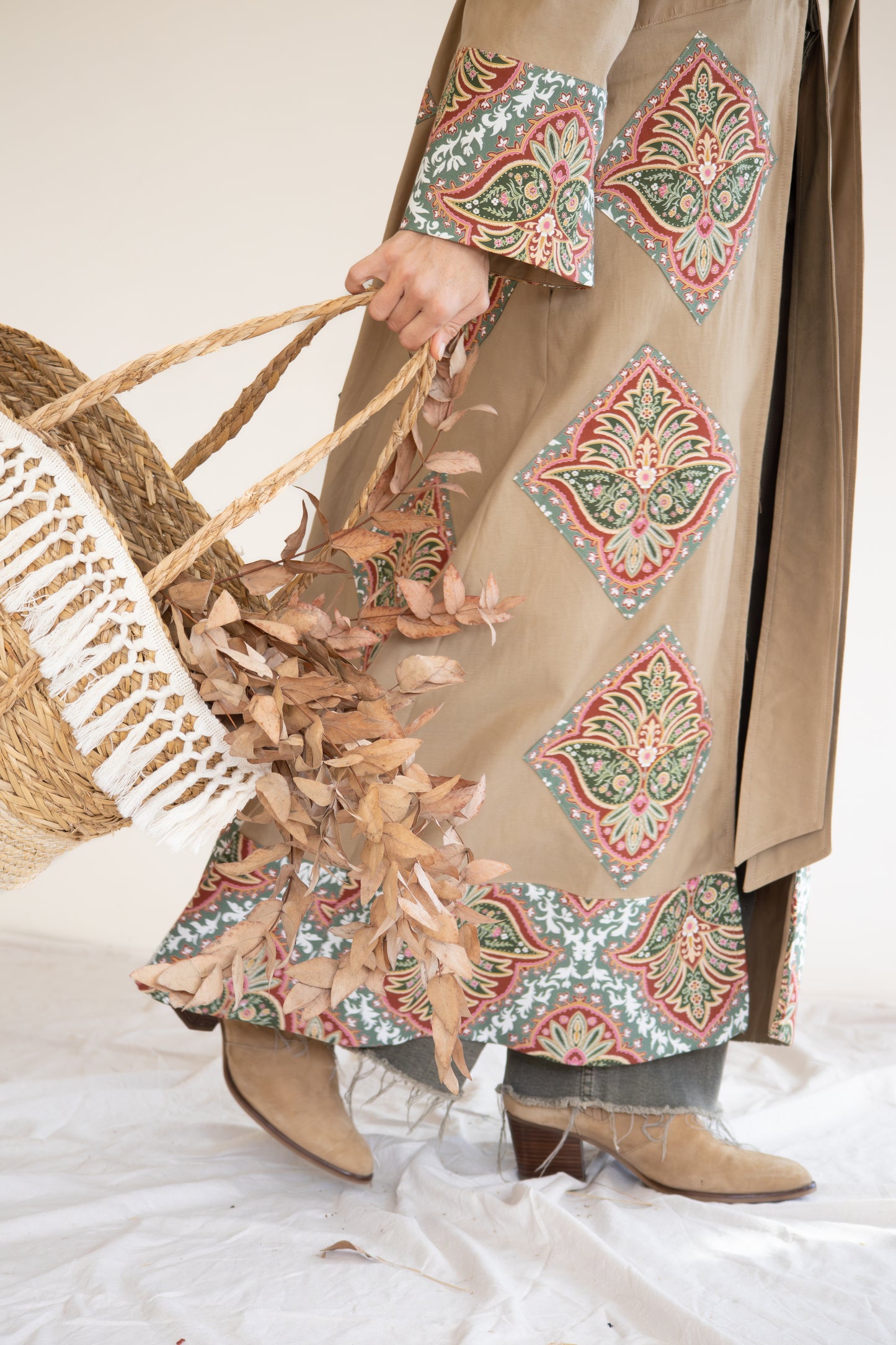 Desert Spice Winter Kimono | Camel