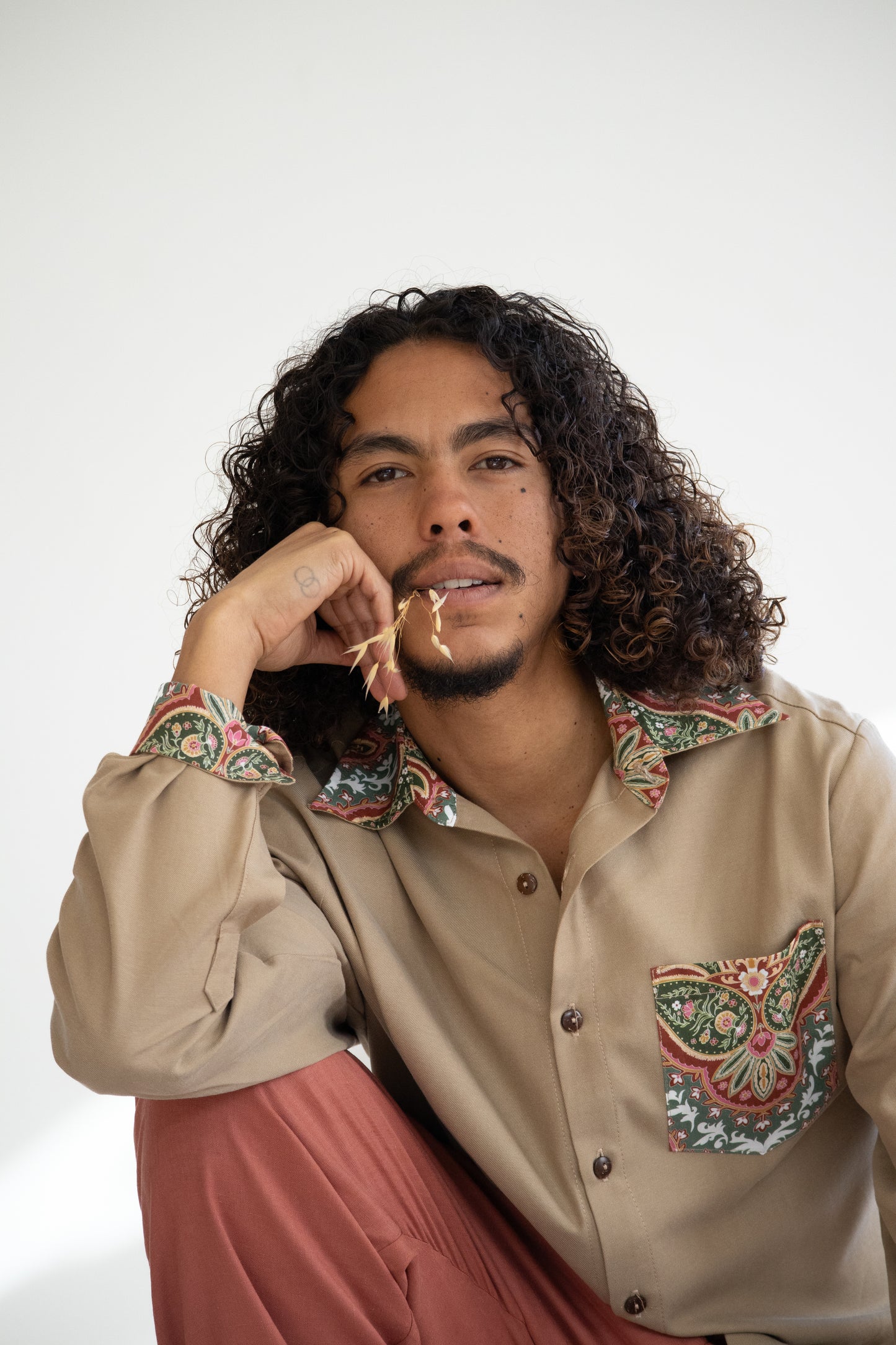 Desert Dune Long Sleeve Shirt | Desert Spice | Camel