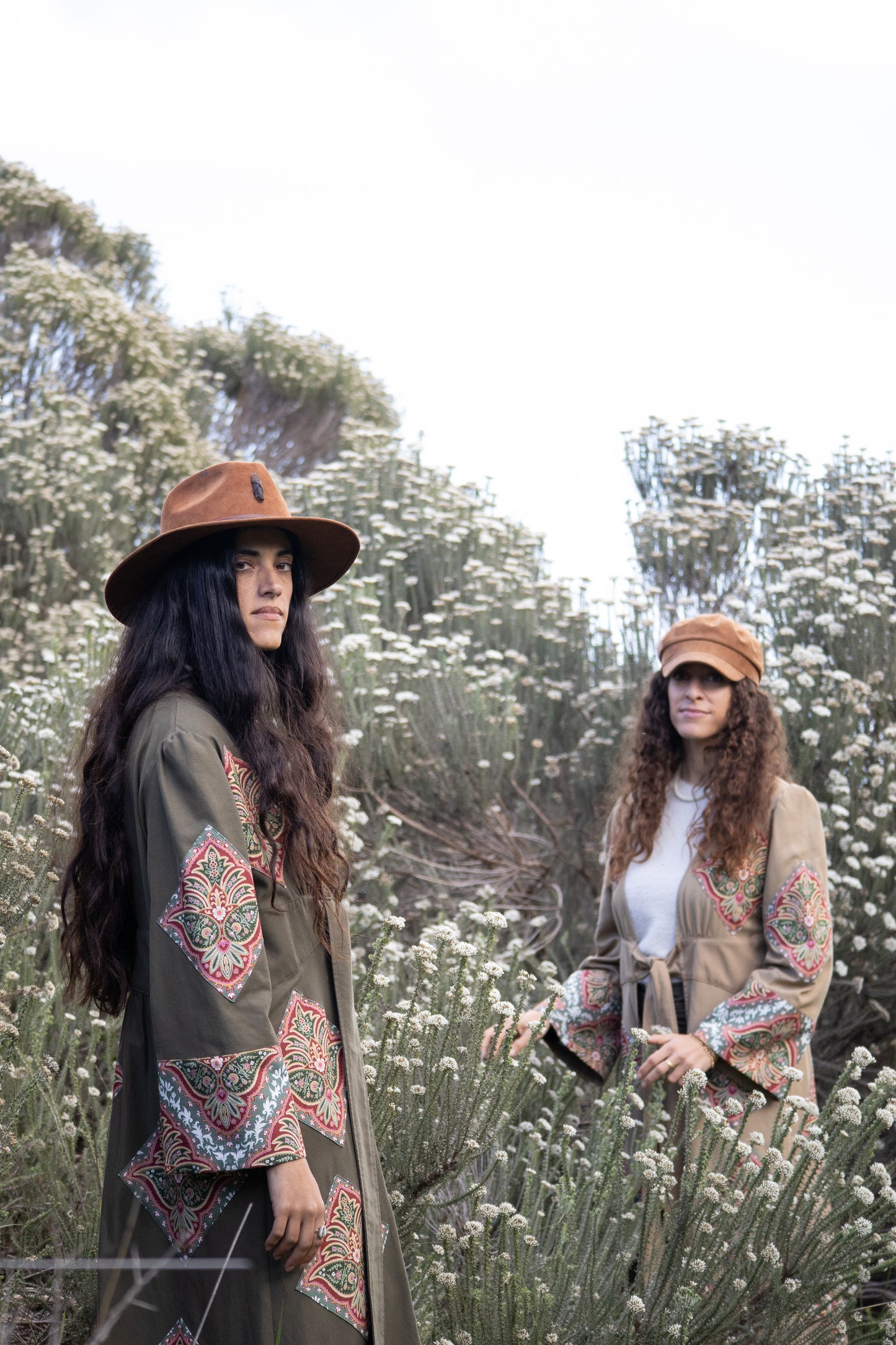 Desert Spice Winter Kimono | Olive