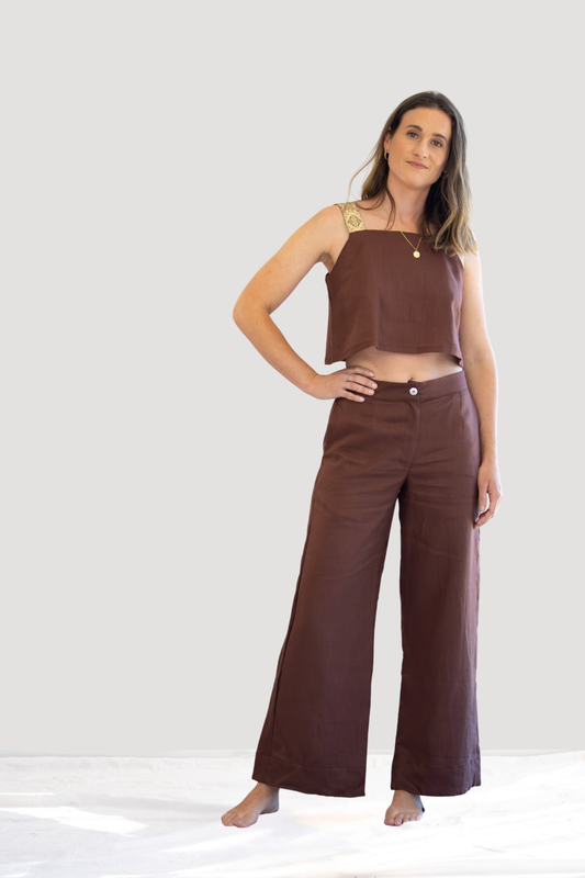 Sahara Weave Crop | Baobab Brown
