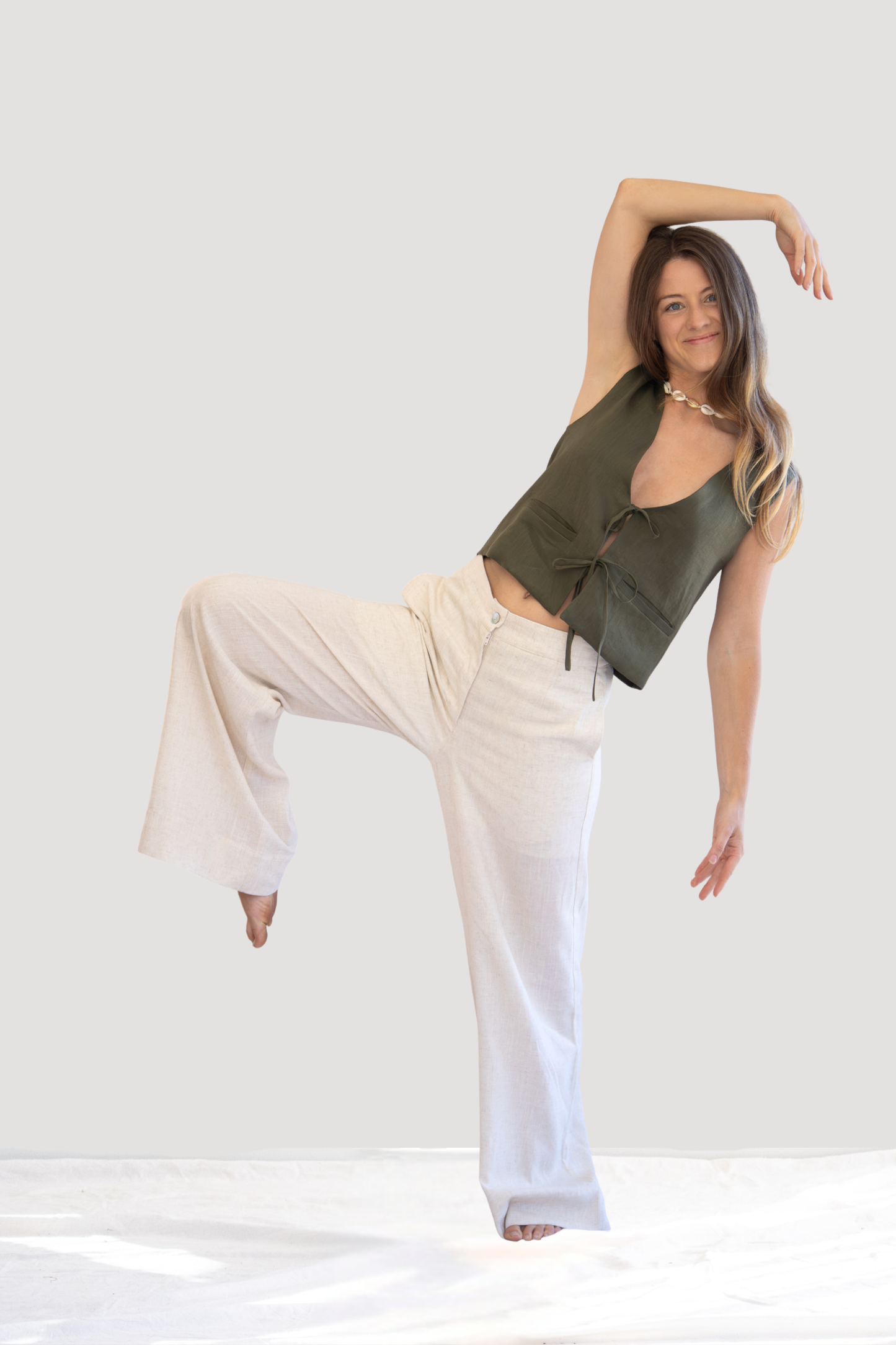 Savanna Trail Trousers | Ivory Sand