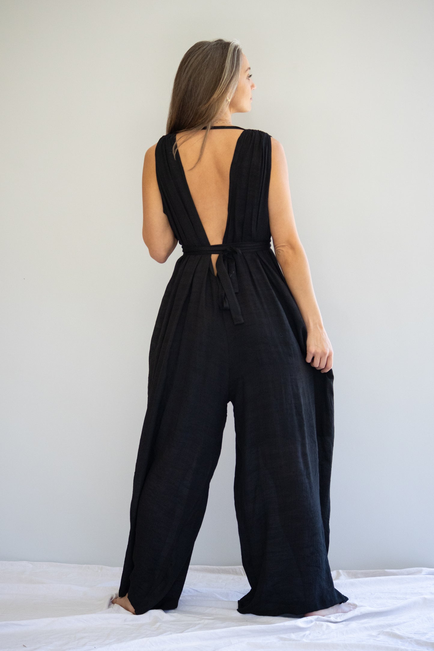 Aurelia Jumpsuit | Onyx