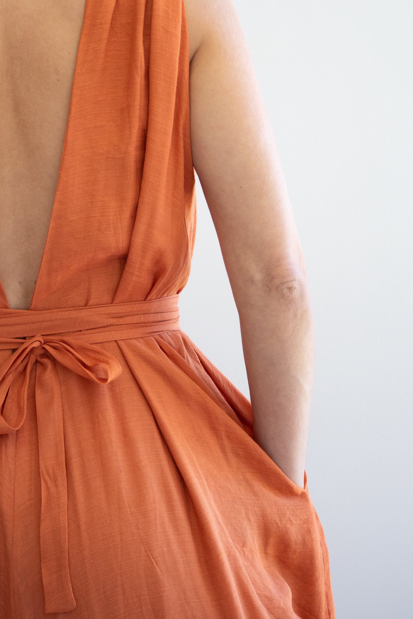 Aurelia Jumpsuit | Terracotta