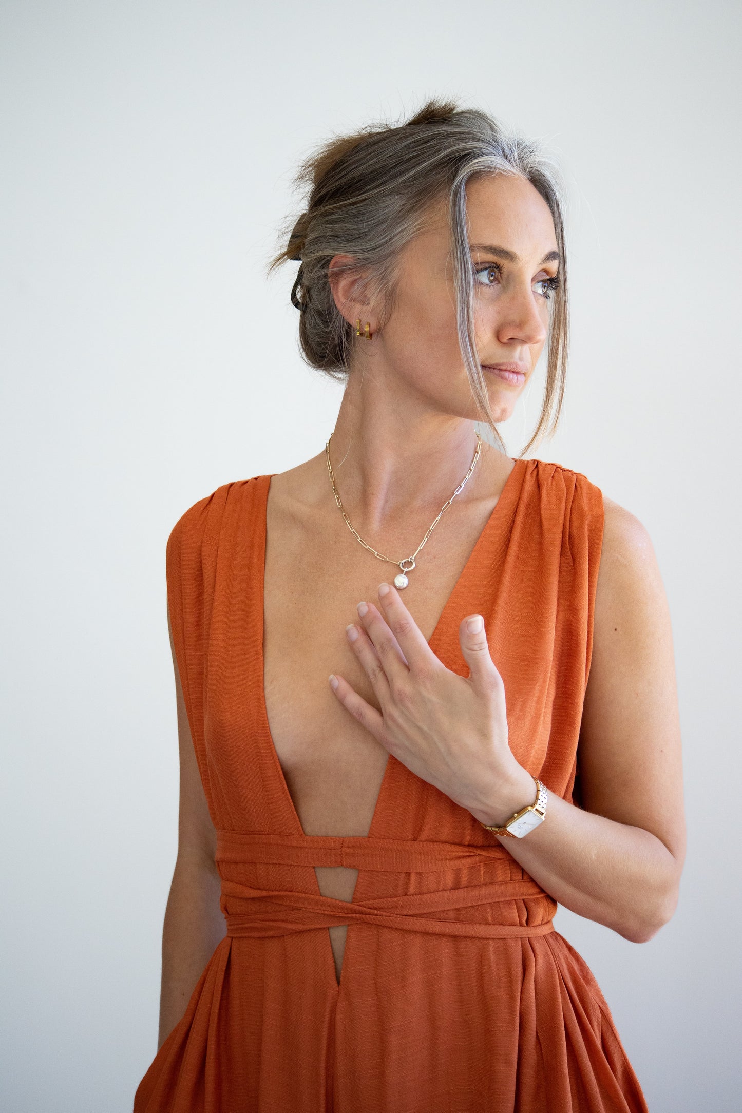 Aurelia Jumpsuit | Terracotta