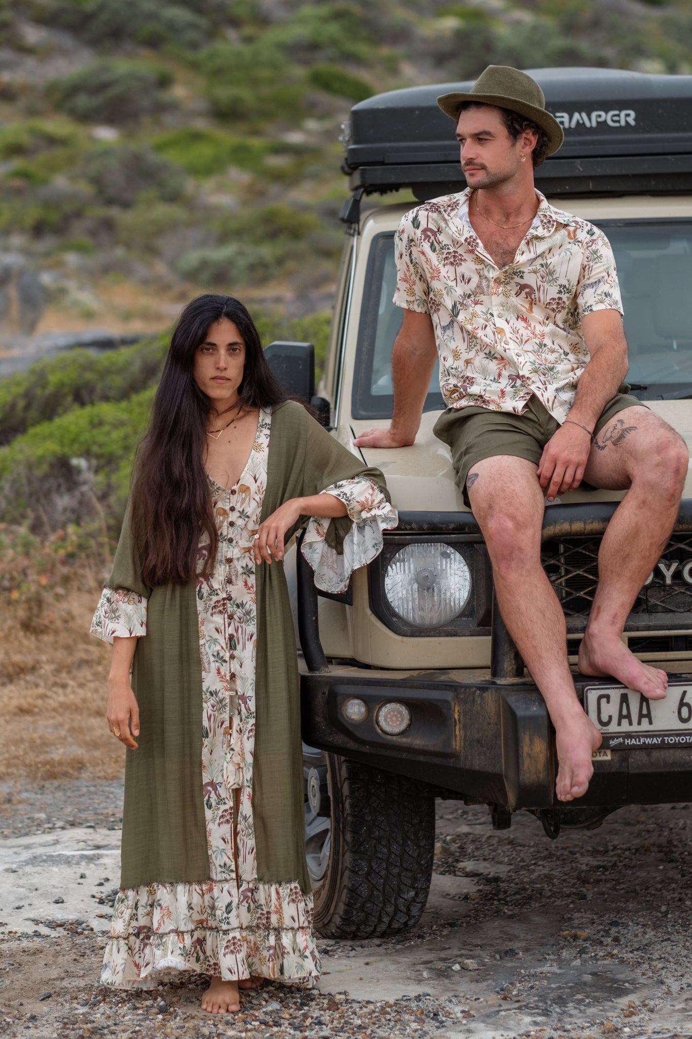 Ethereal Bamboo Kimono Dress | Lemur Adventures | Ivy