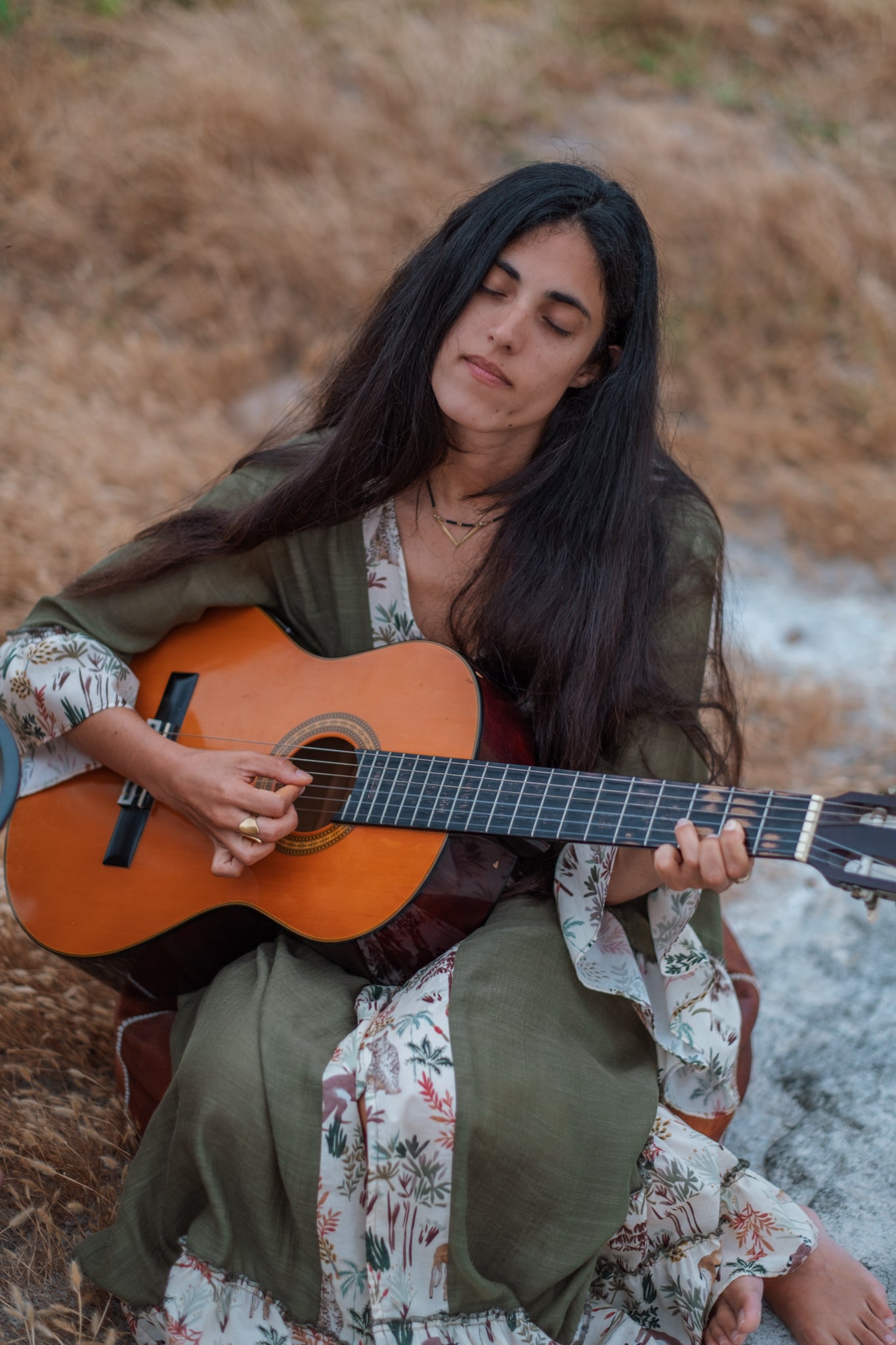 Ethereal Bamboo Kimono Dress | Lemur Adventures | Ivy