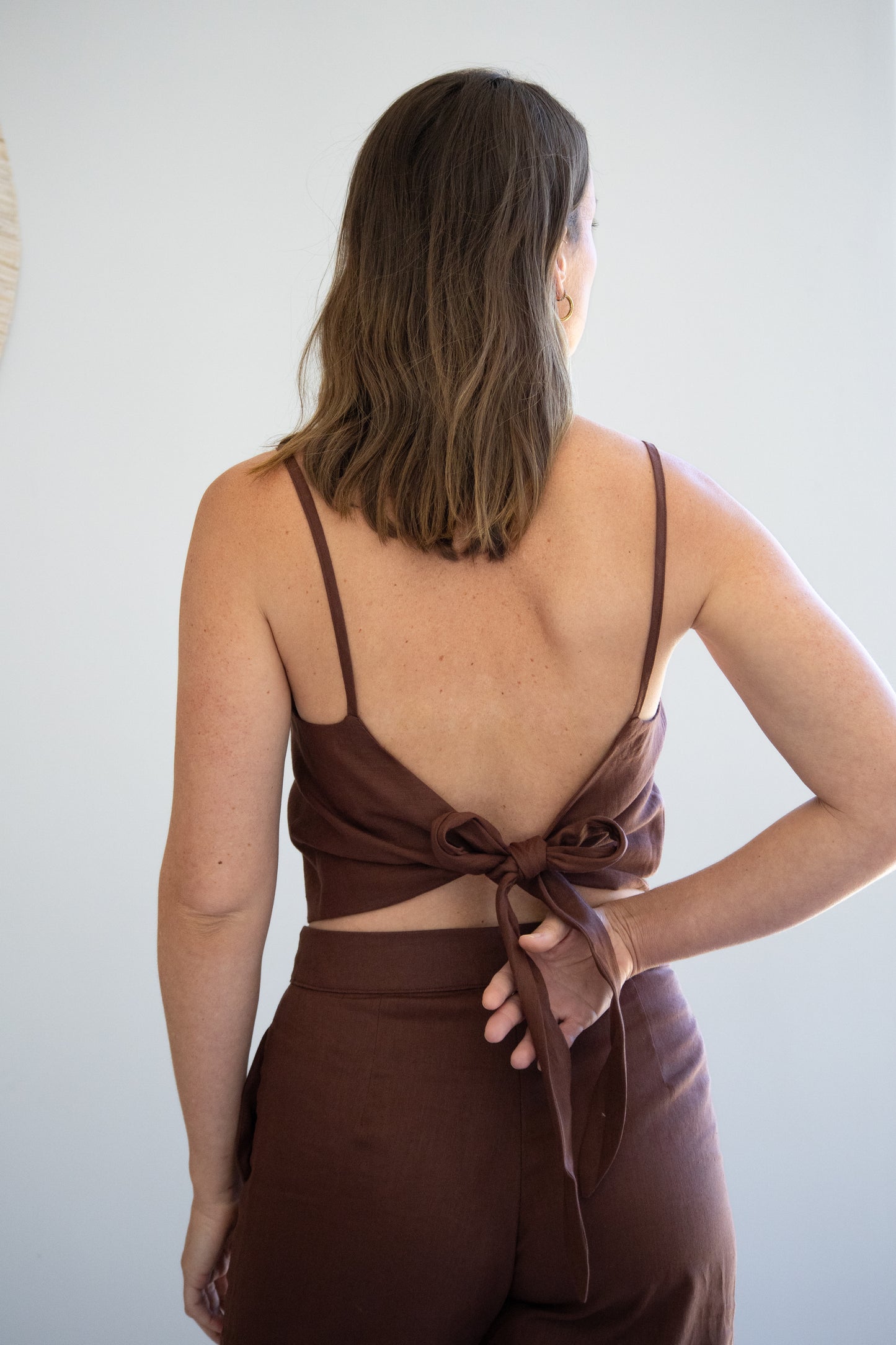 Dune Drift Top | Baobab Brown