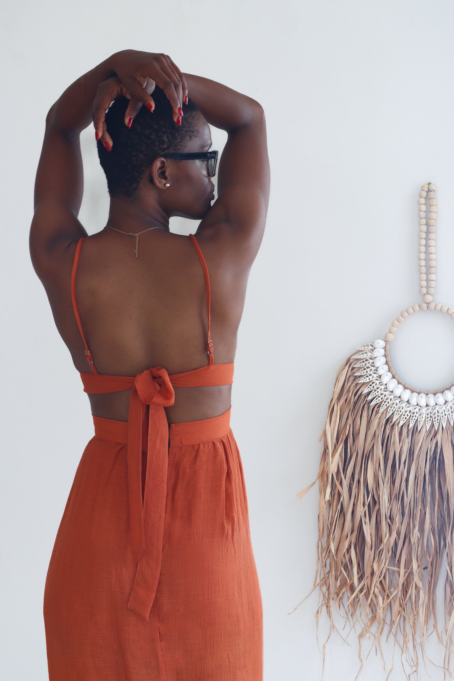 Goddess Dress | Terracotta