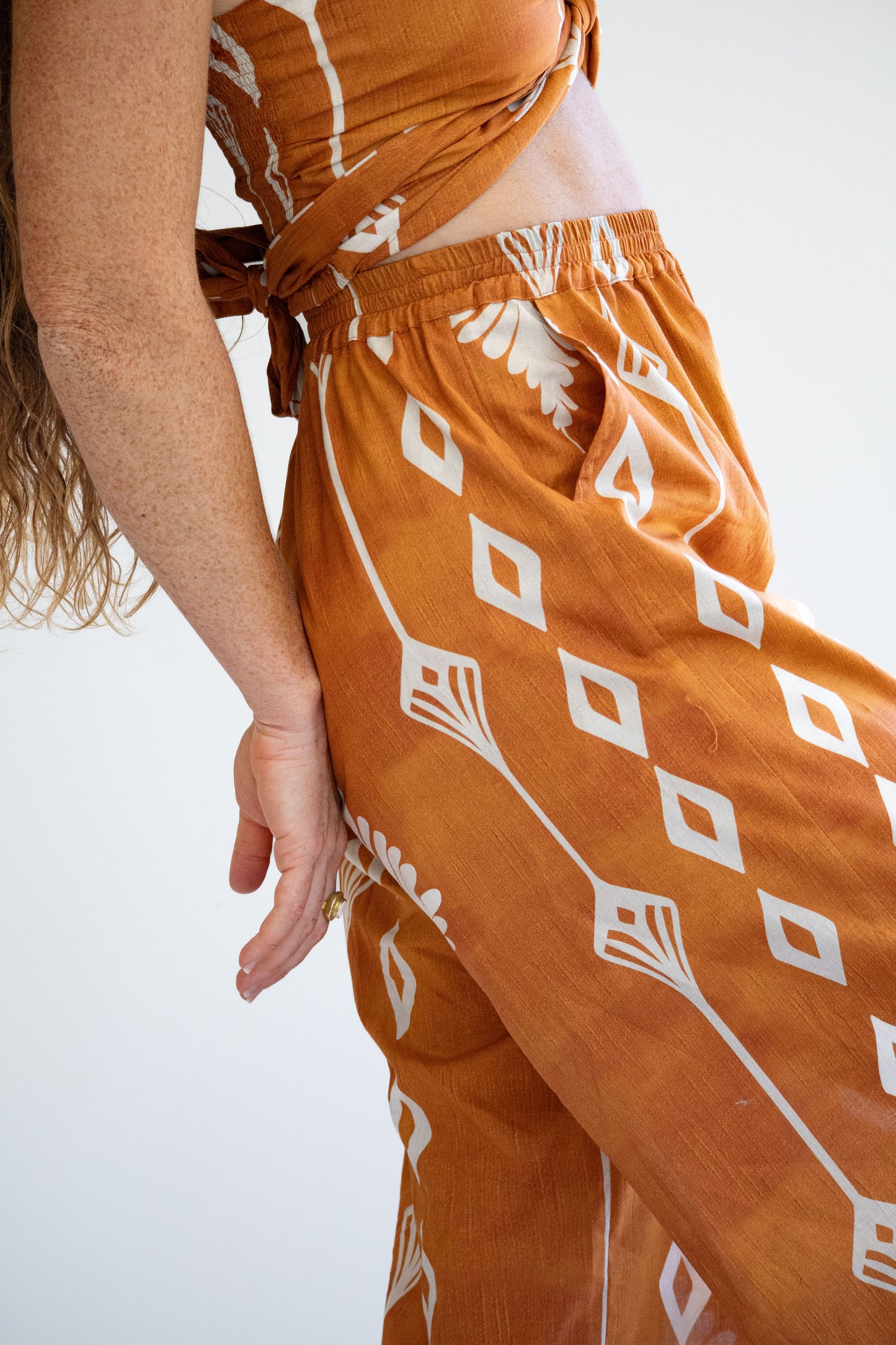 Horizon Trousers | Terracotta Fans