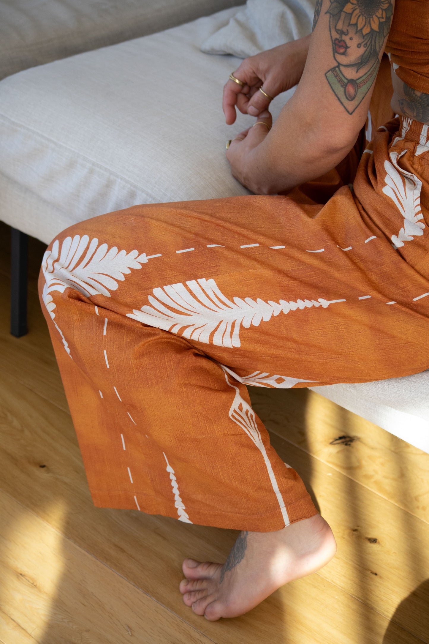 Horizon Trousers | Terracotta Fans