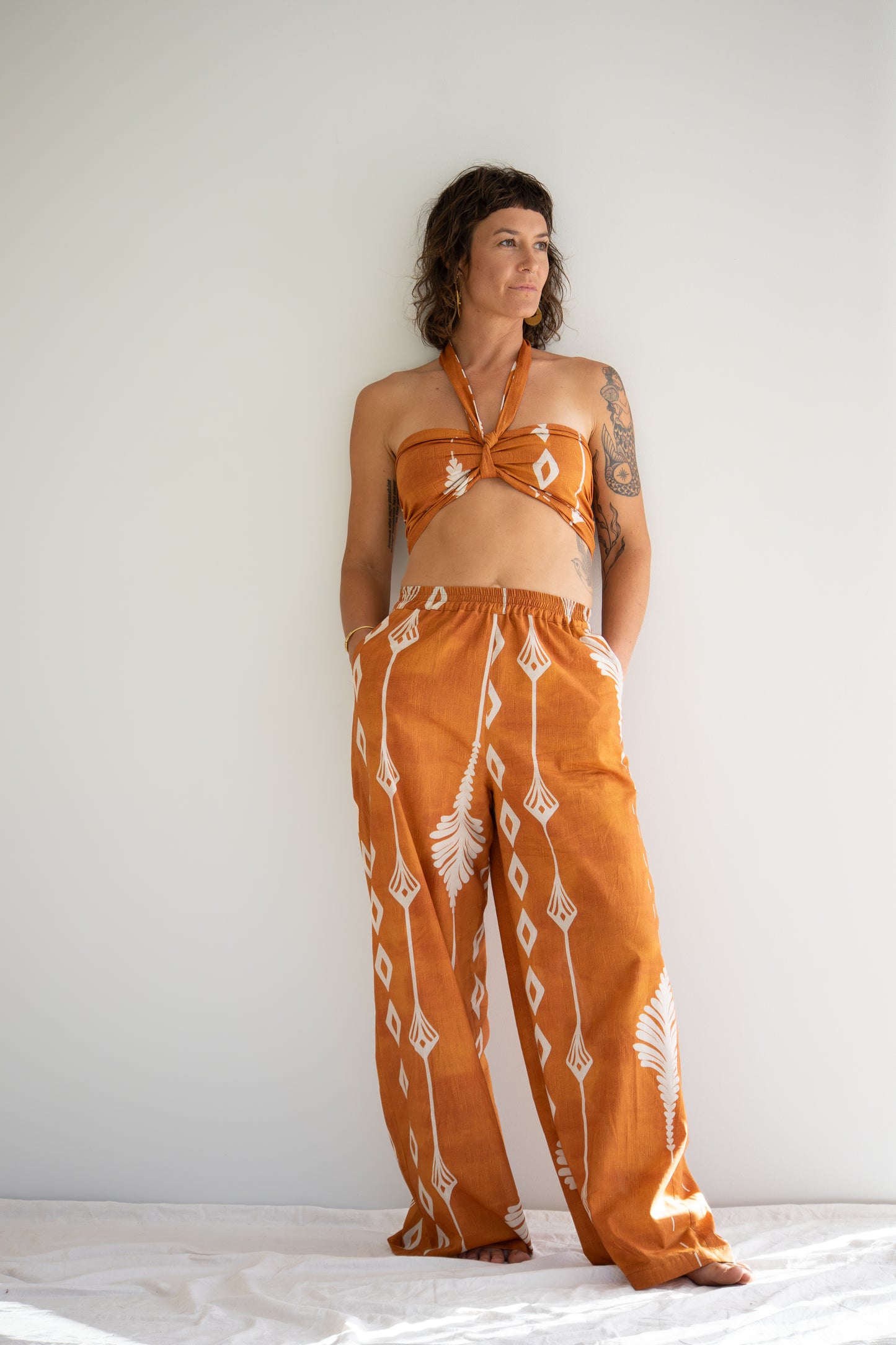 Horizon Trousers | Terracotta Fans