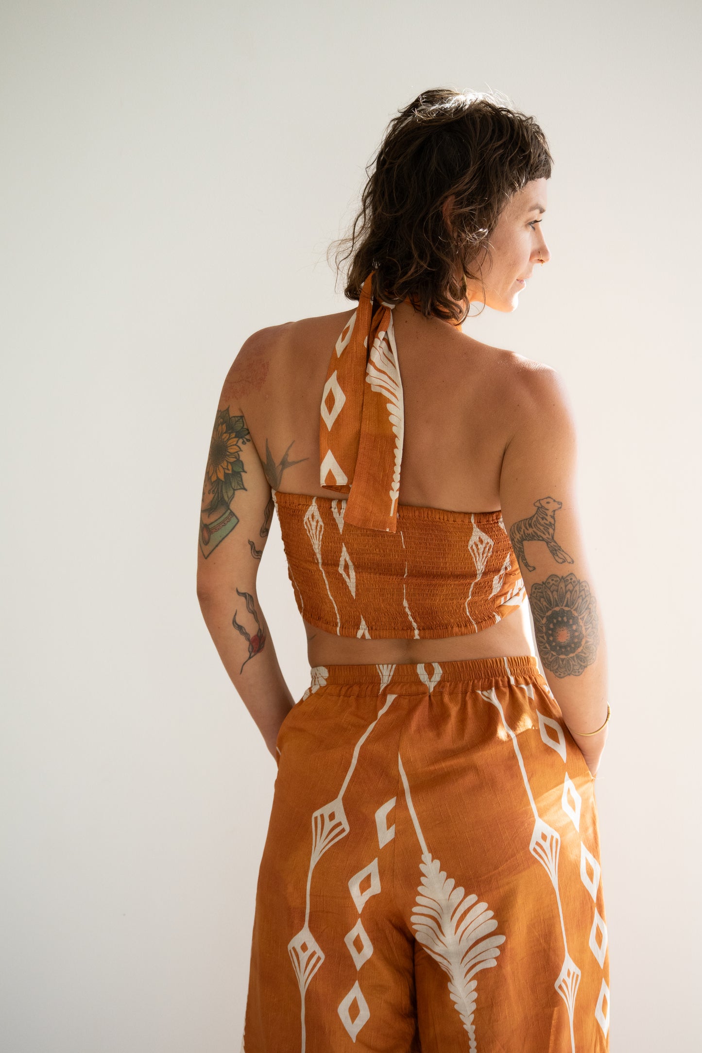 Horizon Trousers | Terracotta Fans