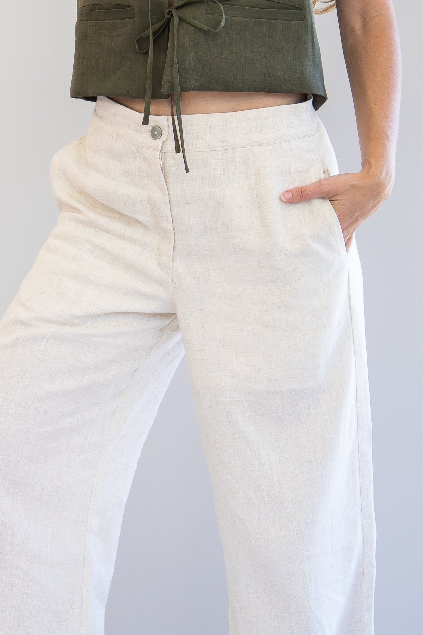Savanna Trail Trousers | Ivory Sand