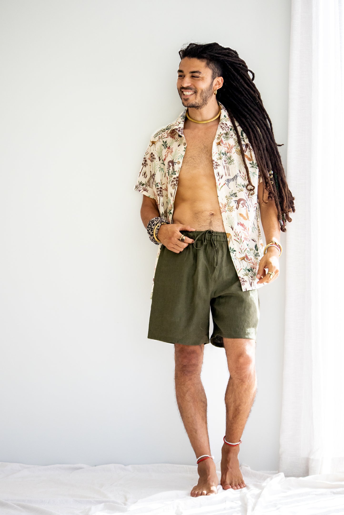 Serengeti Trek Shorts | Khaki Green