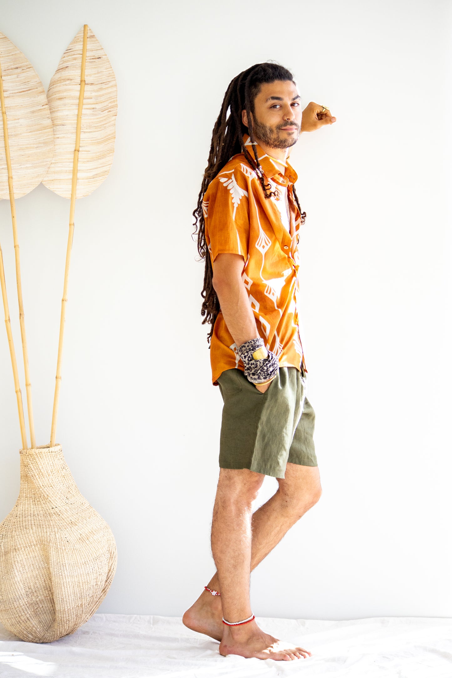 Forage Shirt | Terracotta Fans