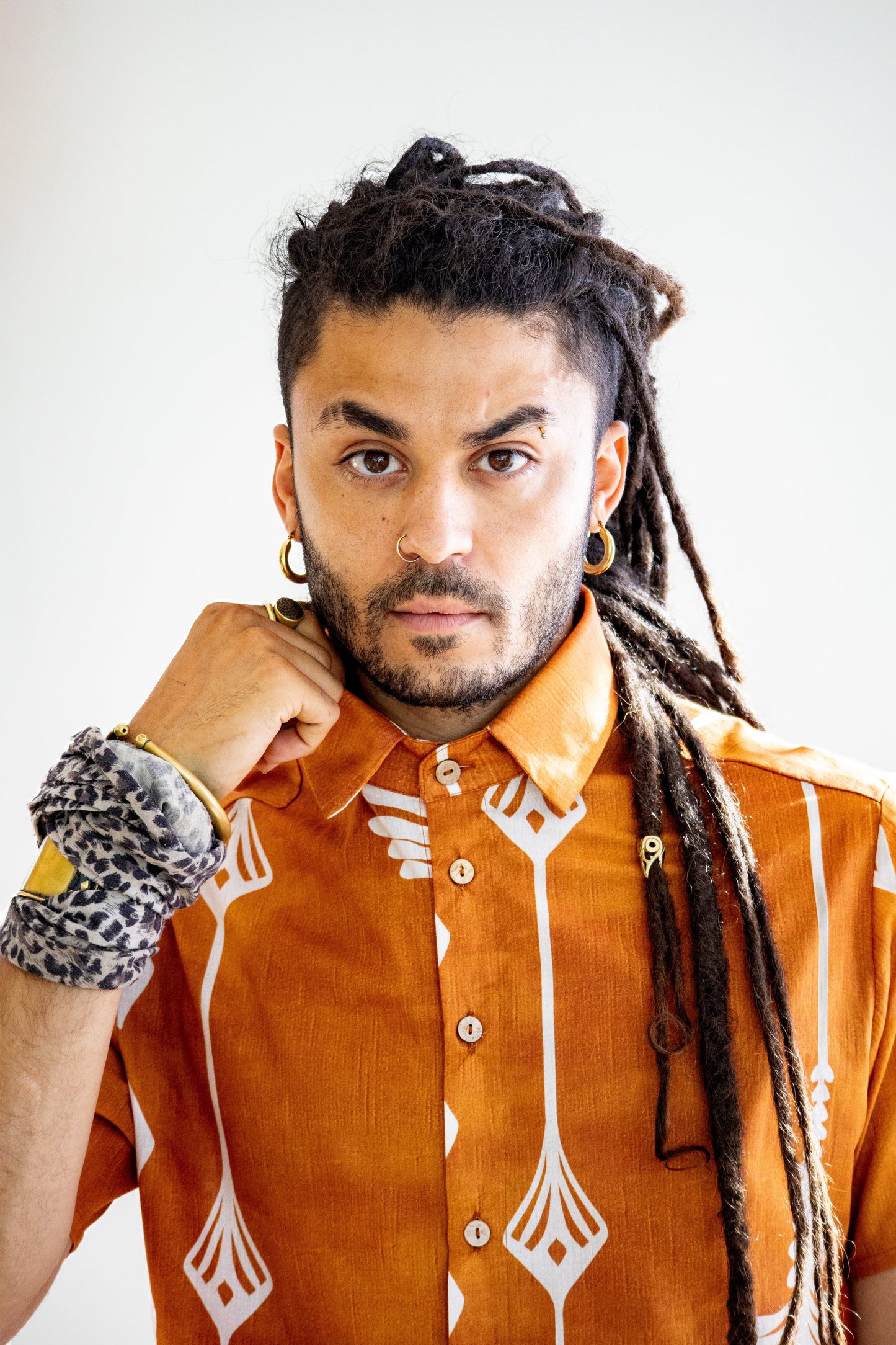 Forage Shirt | Terracotta Fans