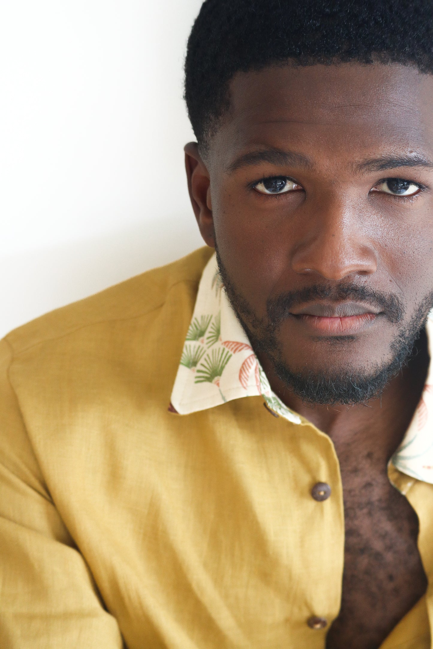 Signature Long Sleeve Shirt | Tribal Tropics | Honeycomb