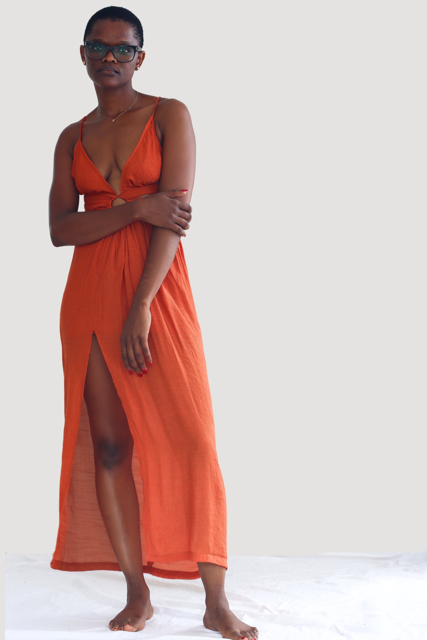 Goddess Dress | Terracotta