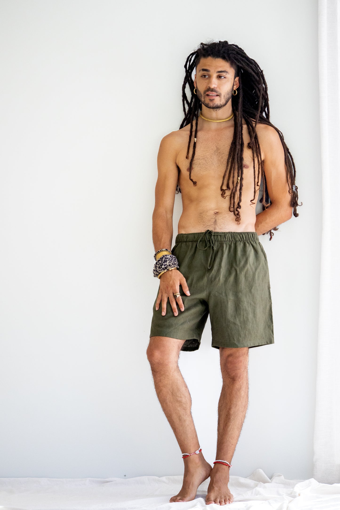 Serengeti Trek Shorts | Khaki Green