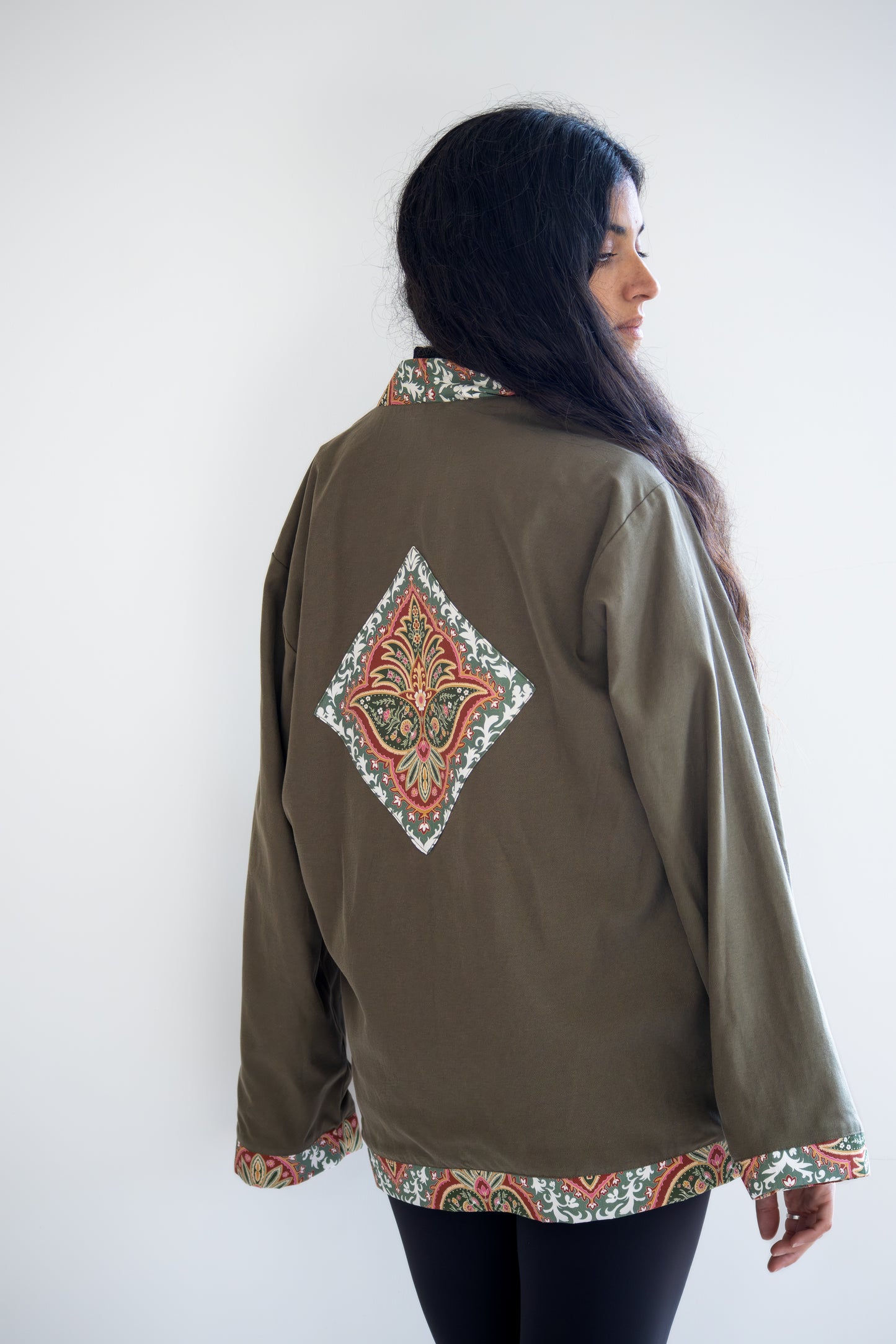 Marrakesh Reversible Jacket | Desert Spice | Olive