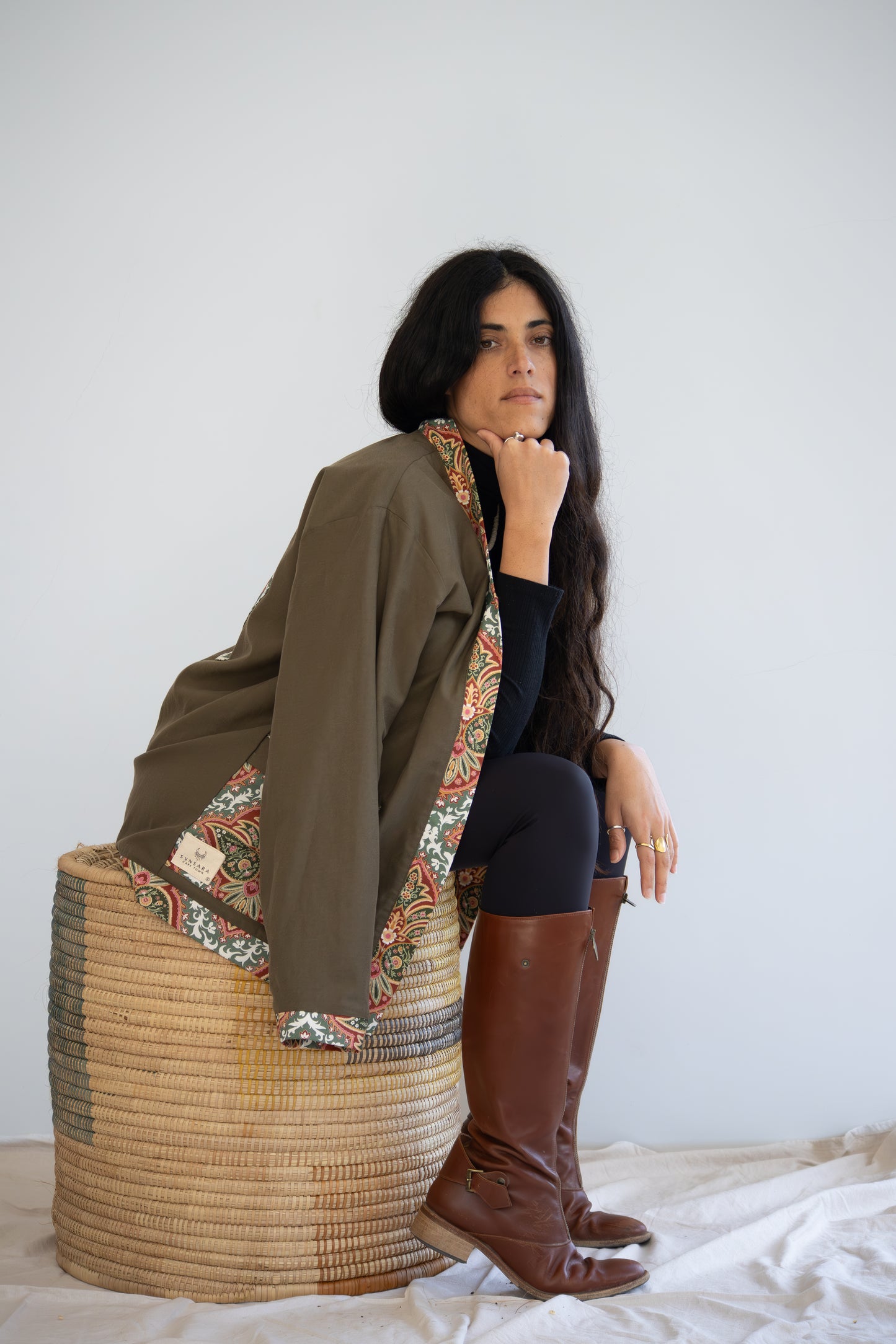 Marrakesh Reversible Jacket | Desert Spice | Olive