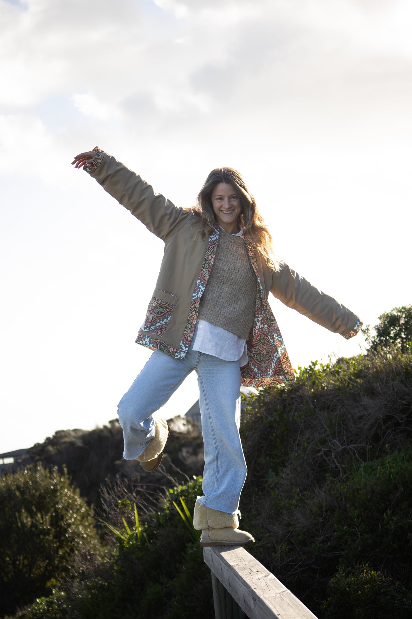 Marrakesh Reversible Jacket | Desert Spice | Camel