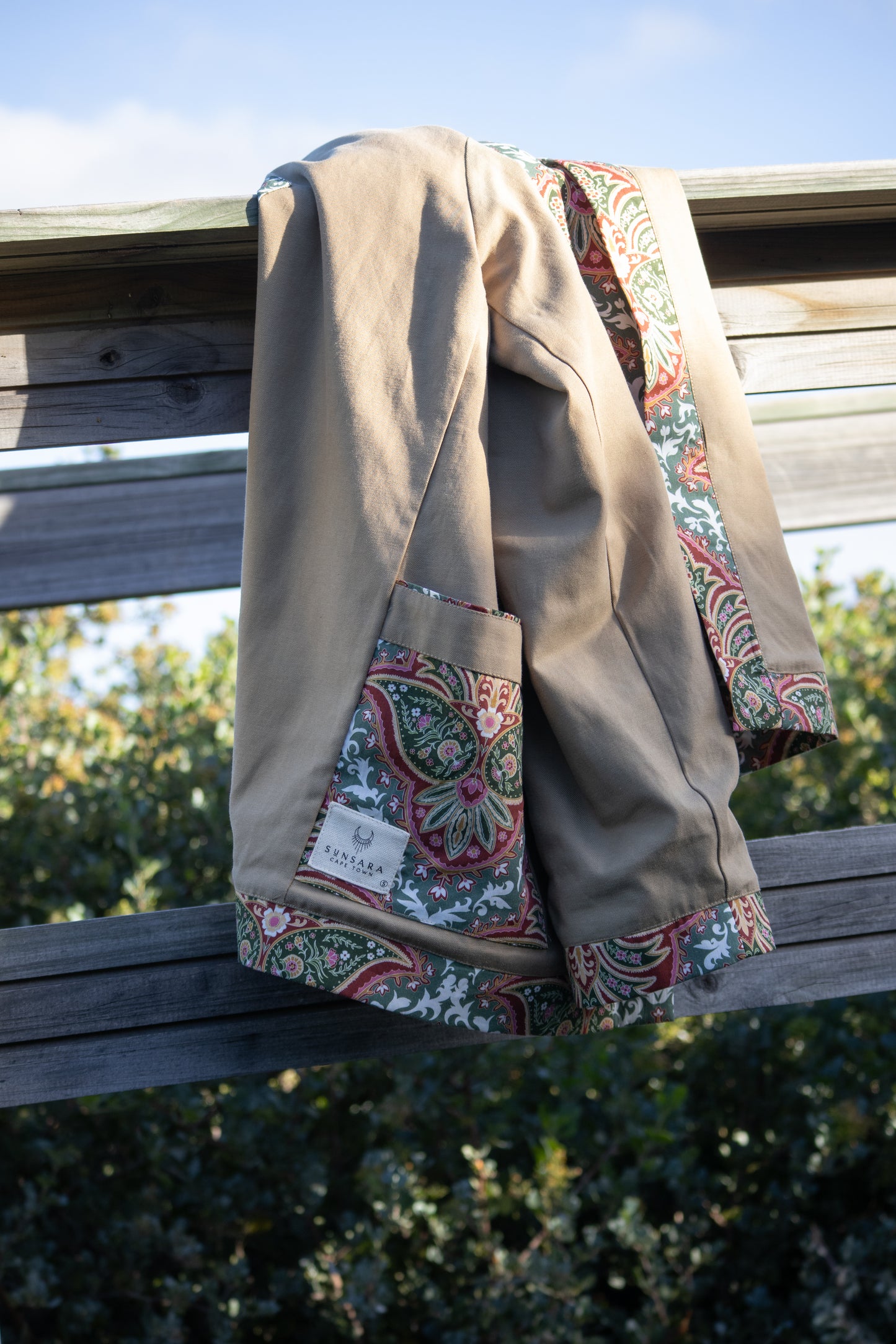 Marrakesh Reversible Jacket | Desert Spice | Camel